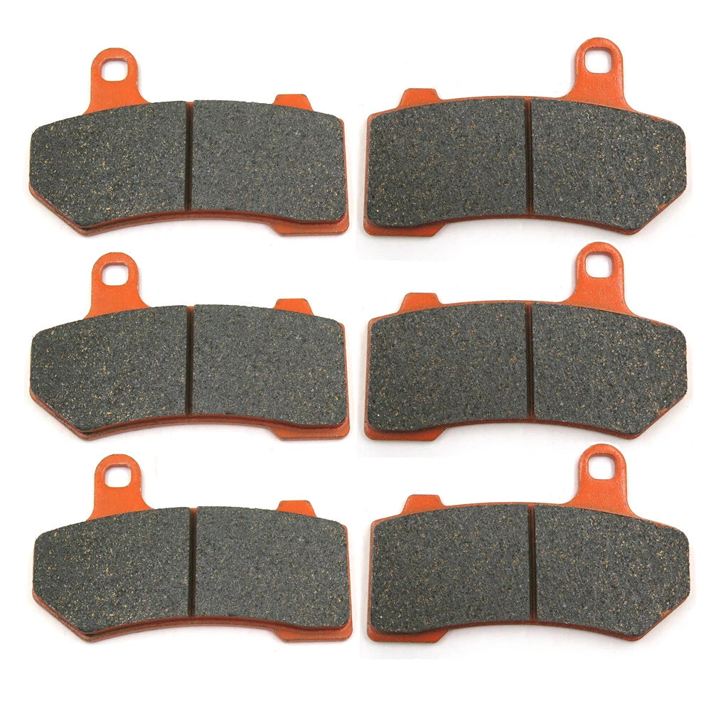Set of 2 FA409 Brake Pads for Harley Touring FLTR Road Glide (2008–2009)