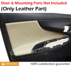 Leather Door Panel Insert Cards for Toyota Corolla (2009–2013) Beige