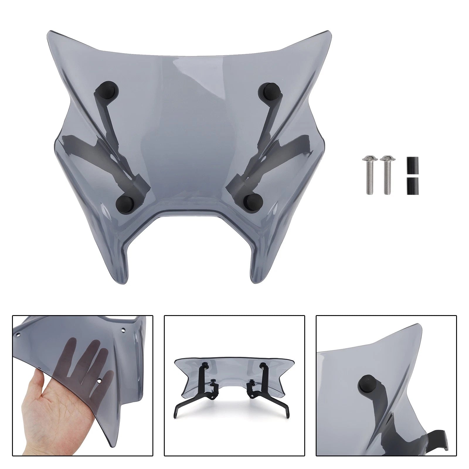 Windshield Windscreen for Yamaha MT-09 MT09 (2024–2025) Gray