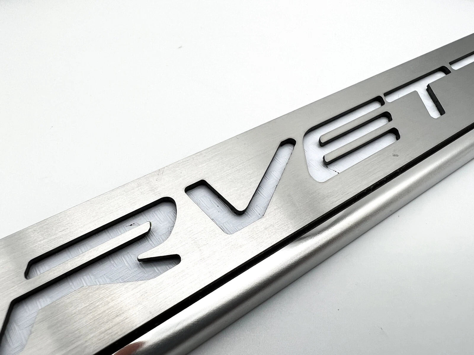 License Plate Frame Stainless Steel for Chevrolet Corvette (2005–2019)