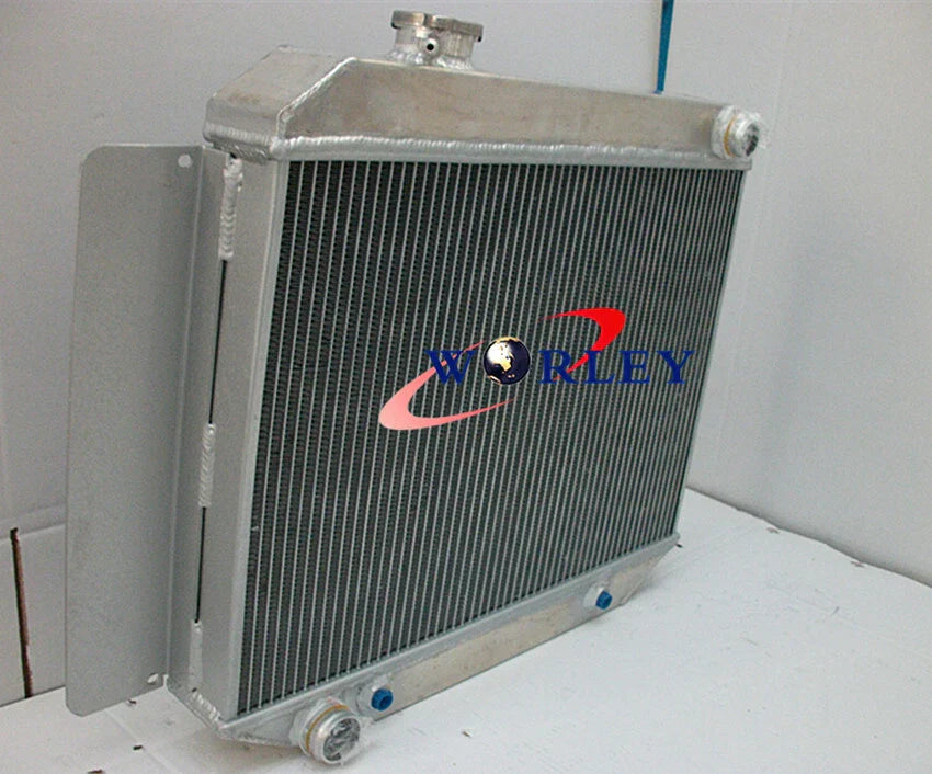 3ROW Aluminum Radiator + Fan for Holden Kingwood Torana (HG-HZ)