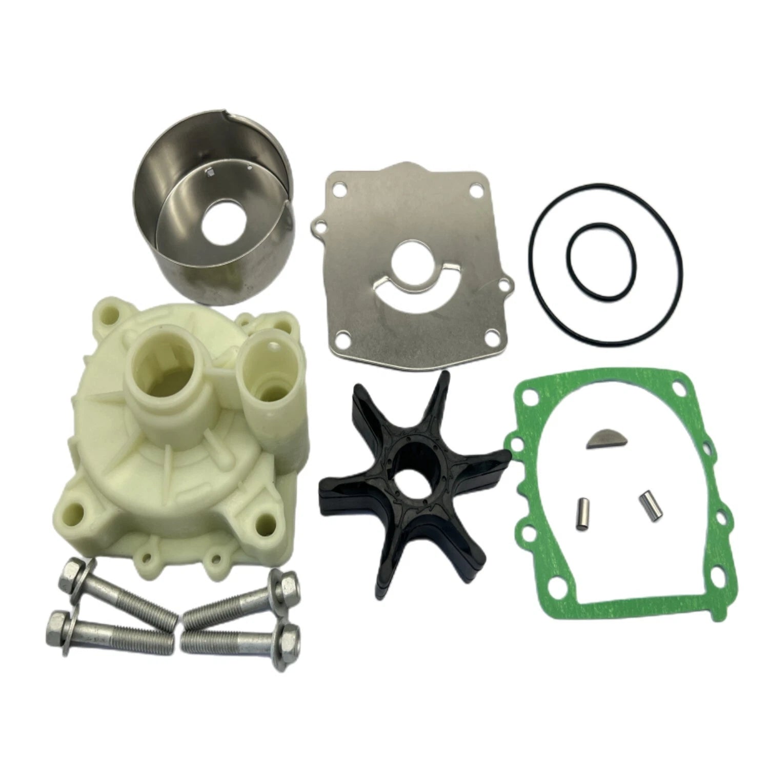 Water Pump Impeller Kit for Yamaha 150 175 200 225 HP Outboard (EPM 6G5-W0078-01)