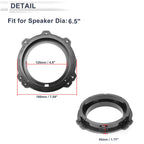 Set of 2 Speaker Spacer Rings for Hyundai 6.5" Tweeter Speakers