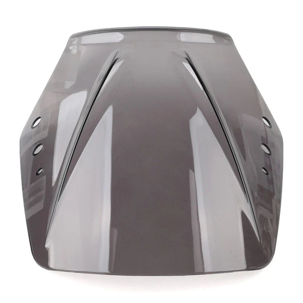 Windshield Deflector for Universal Motorcycle - Grey