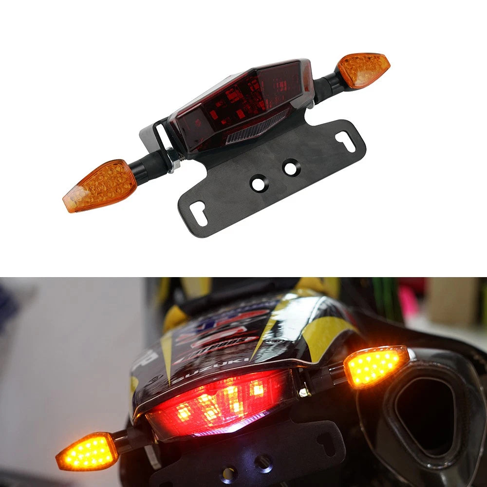 Tail Tidy Fender LED Brake Light Turn Signal for Suzuki DRZ400S DRZ400SM (2000–2024)