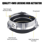 Pair Locking Hub Axle for Ford Expedition F-150 Lincoln Navigator (1997–2003)