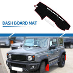 Dashboard Cover Mat for Toyota Land Cruiser Prado J120 (2003–2009) Black Red