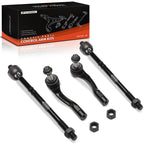 Set of 4 Front Inner & Outer Tie Rod Ends for Mercedes-Benz Sprinter 1500 (2010–2018)