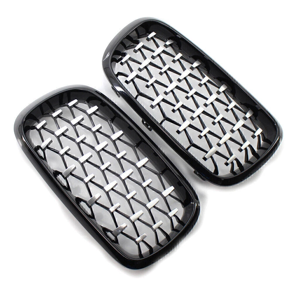 Pair Front Grille Chrome for BMW X5 F15 (2014–2016)