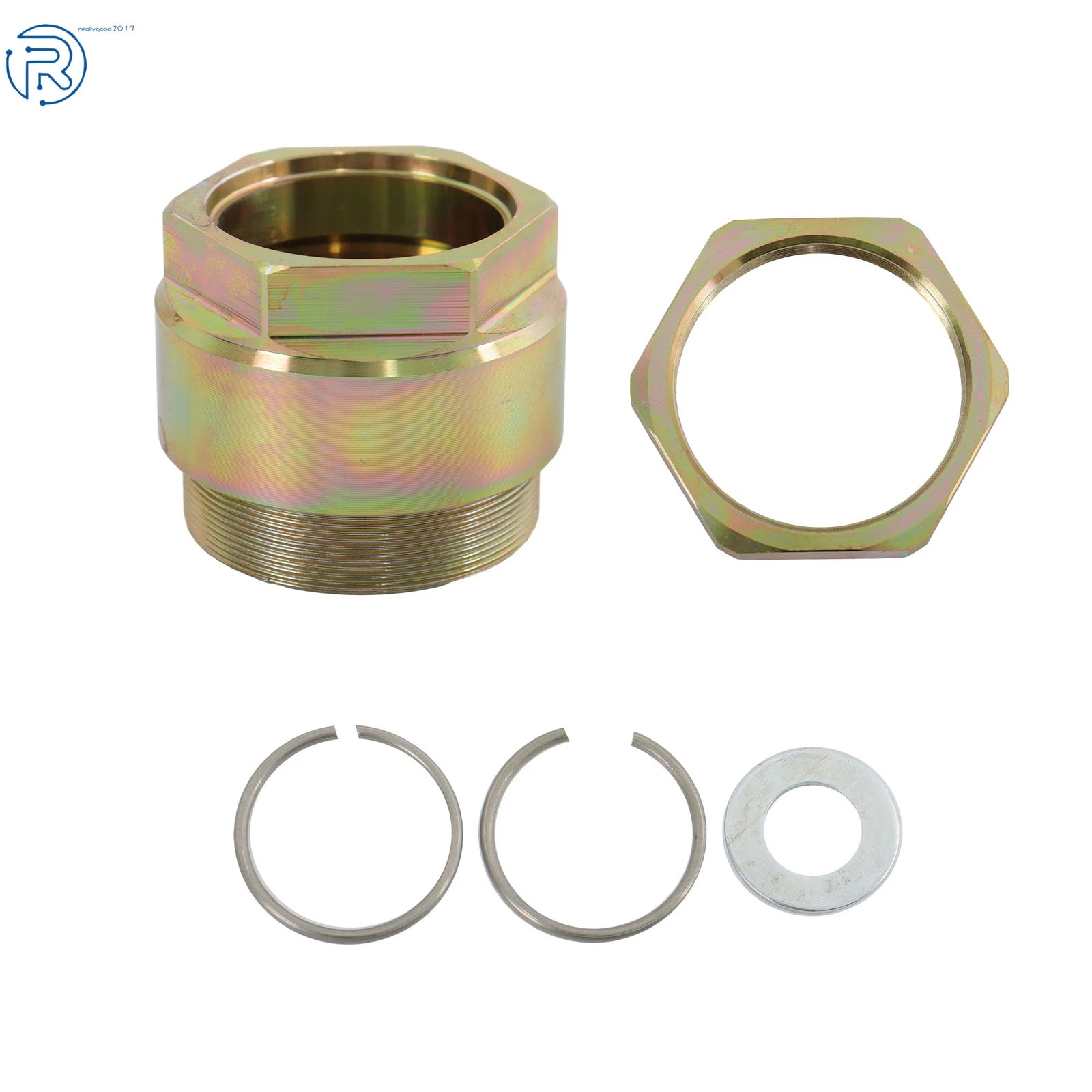 Rear Axle Lock Jam Sleeve Nut and Clips Kit for Honda TRX400EX (2000–2009)