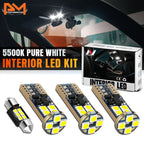 4X White LED Dome Cargo Map Light Bulb Kit for Toyota RAV4 (2019–2024)