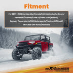 ATV Plow Mount for Intimidator Honda UTV (2000–2024) Steel Black