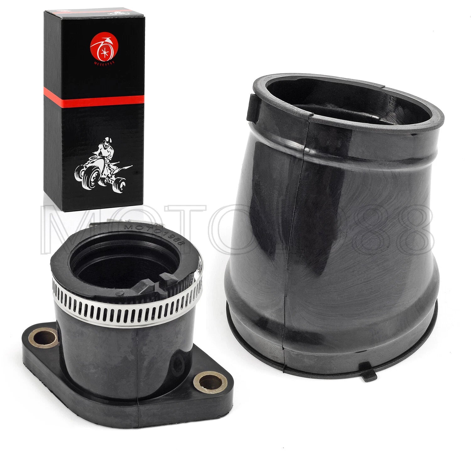 Carb Joint Intake Manifold Boot & Air Intake Tube for Yamaha Raptor YFM350 (2004-2013)