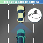 Rear View Backup Camera for Hyundai I40 2015-2020 (2 x Lens) Black