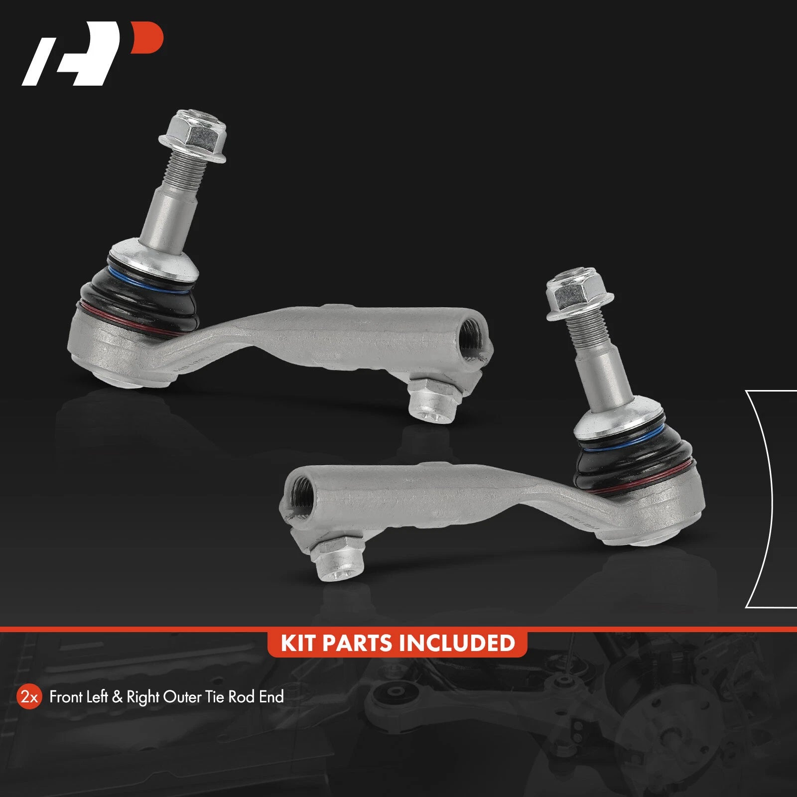 2X Front Outer Tie Rod for BMW 228i 230i 320i 328i 330i 340i GT (2014–2021)