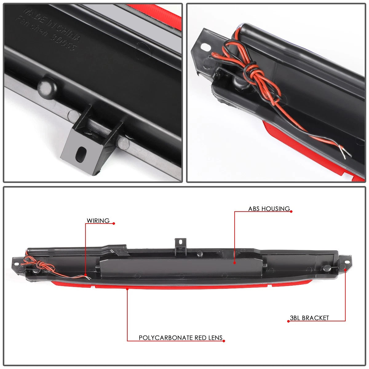 LED 3rd Tail Brake Light for Trailblazer Envoy (2002–2009)