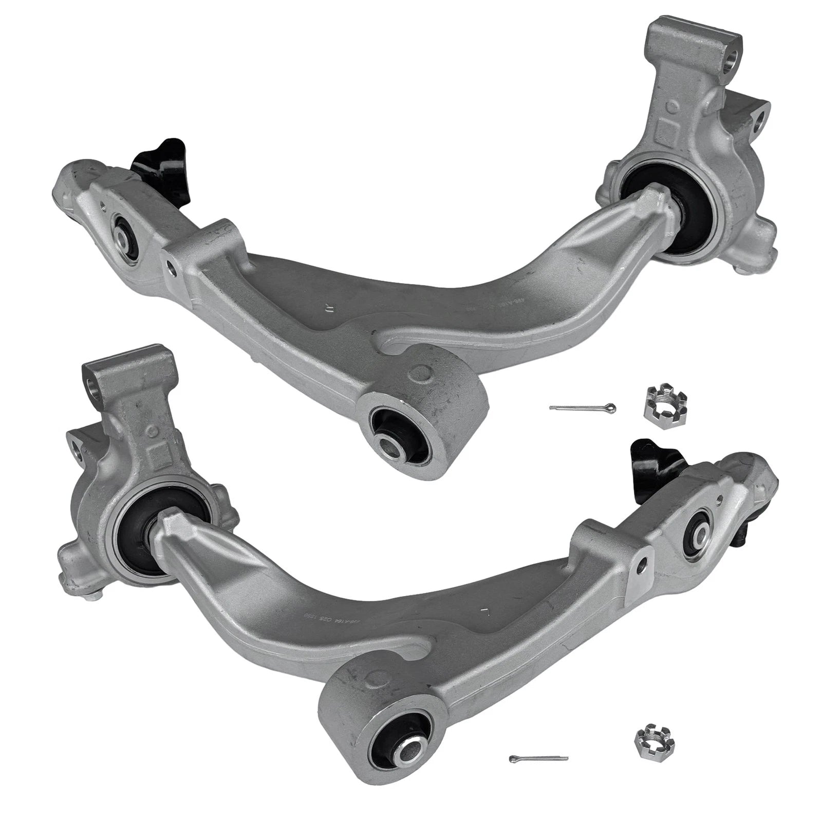 Set of 2 Lower Control Arms w/Ball for Infiniti FX35 FX37 FX50 QX70 (2009–2017)