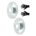 Brake Rotor Pair Rear for Jeep Grand Cherokee Dodge Durango (2011–2020)