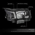 LED Headlight Assembly for Nissan Frontier (2022–2025) - Right Side