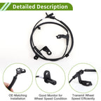 ABS Wheel Speed Sensor No. 59810C5100 for Kia Sorento (2016–2020)