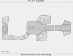 EVA Pad for Cobalt 242 Swim Platform Cockpit (2013)