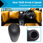 6 Speed Gear Shift Knob for Toyota Prado 120 150 Series (2009–2017)