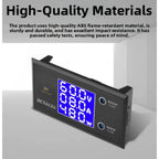 Digital Voltage Current Meter for DC Power Supply Monitoring (7-12V)