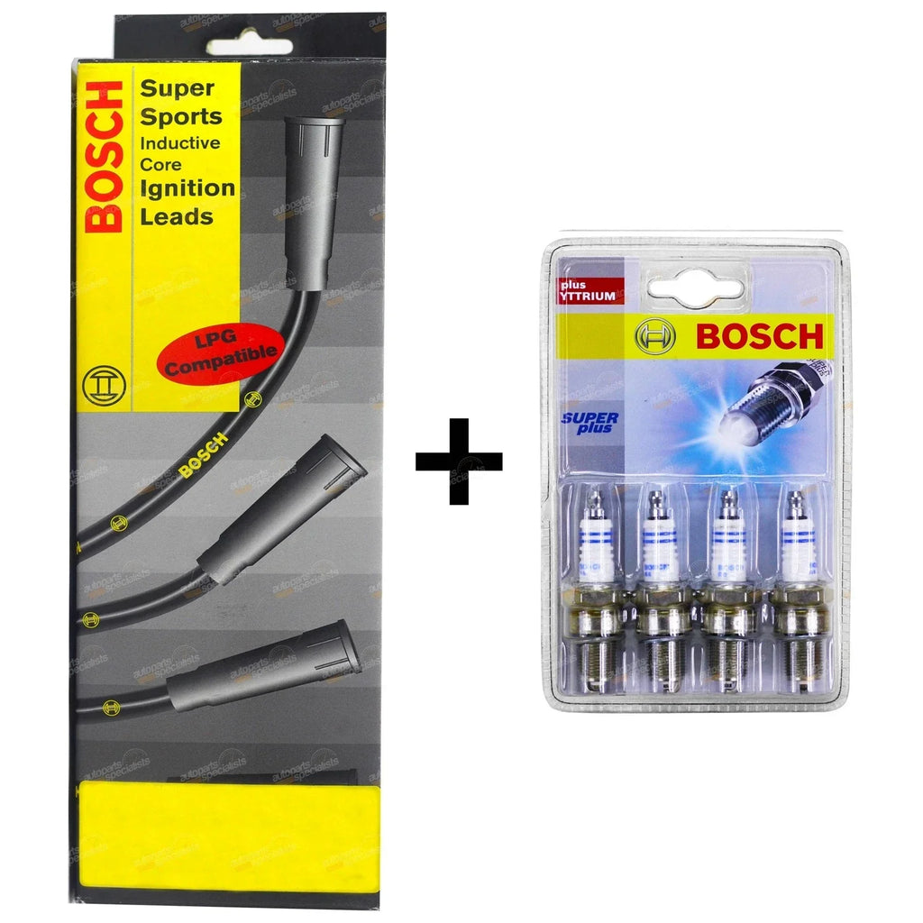 2 x Spark Plugs + Leads for Toyota Hilux (1983���1990)