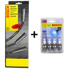 2 x Spark Plugs + Leads for Toyota Hilux (1983���1990)