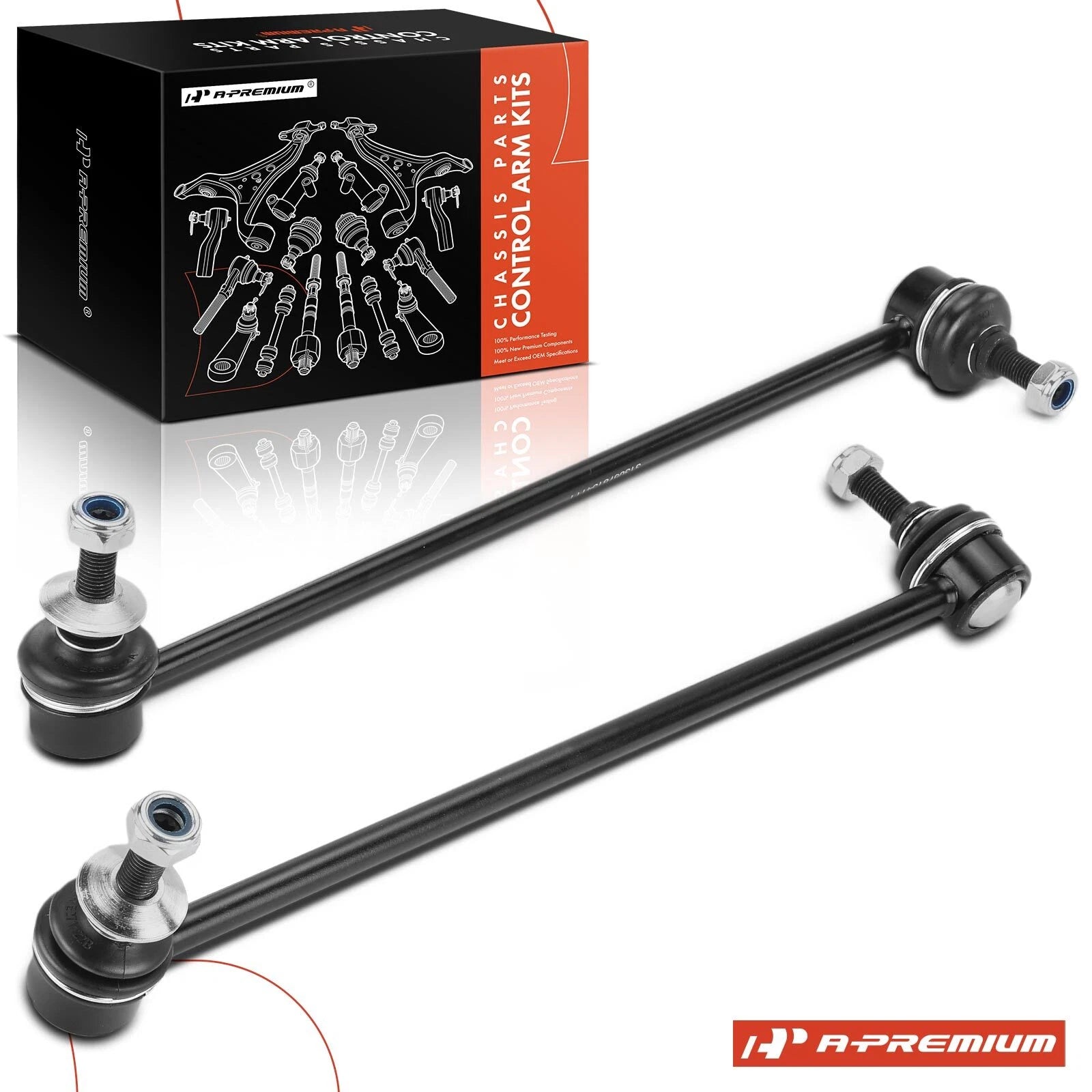 2X Front Side Stabilizer Bar Link for BMW 645Ci 2004-2005 650i M6 2006-2010