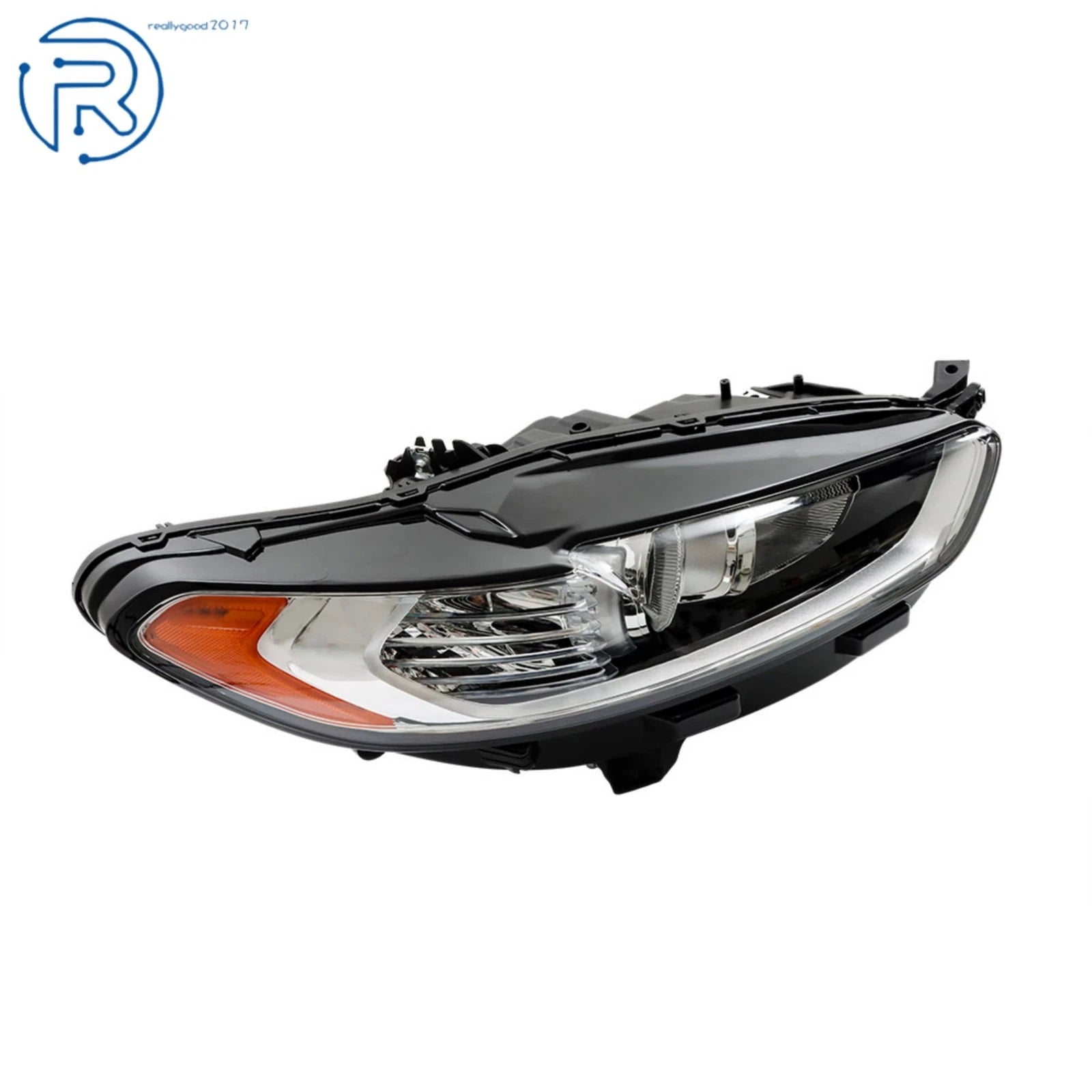 Chrome Halogen Headlight Assembly for Ford Fusion (2013-2016)
