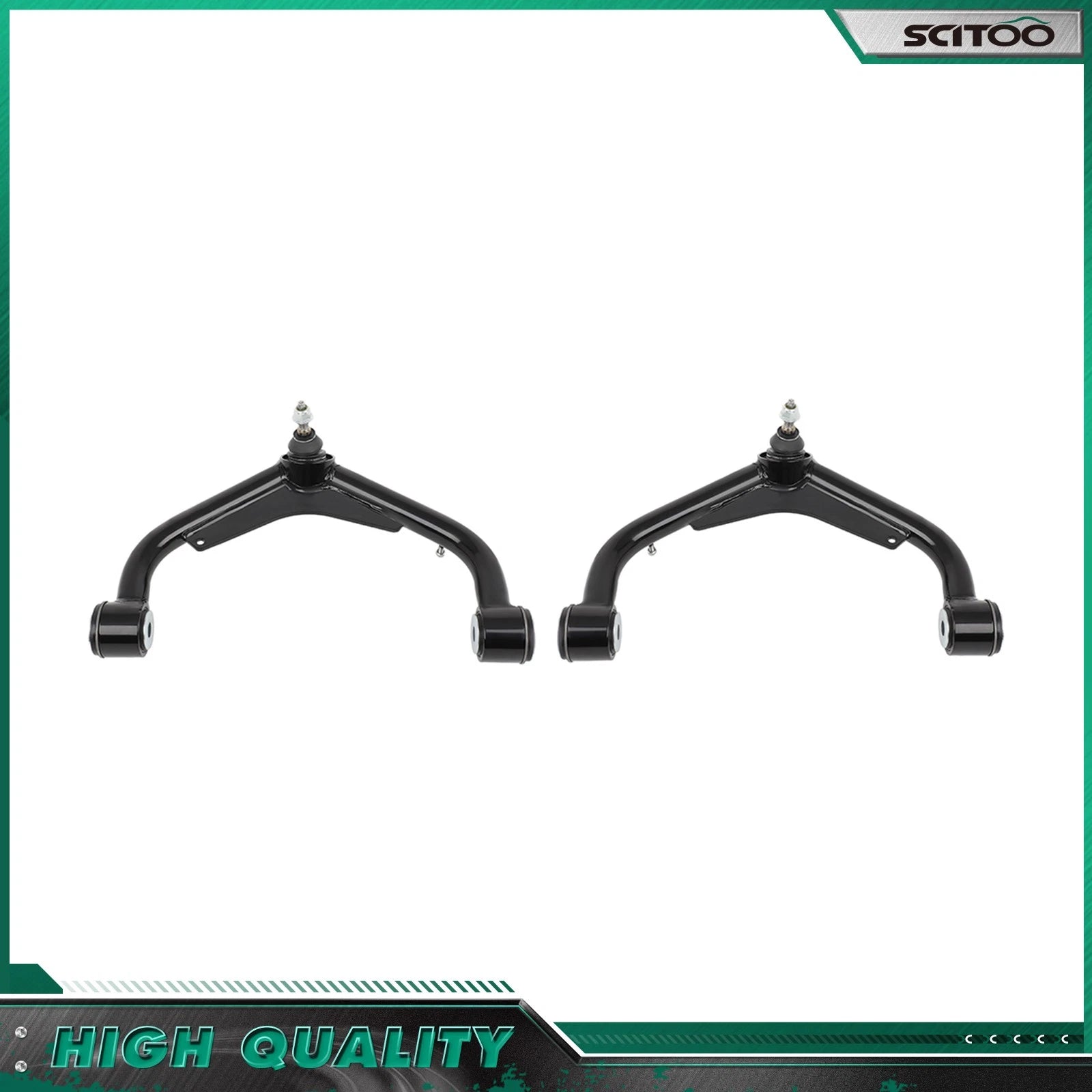 2X Front Upper Control Arm Kit for Chevy Silverado GMC Sierra 2500 3500 HD (2001–2010)