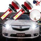2x 9005 6000K White LED Daytime Running Light Bulbs for Acura (2013–2020)