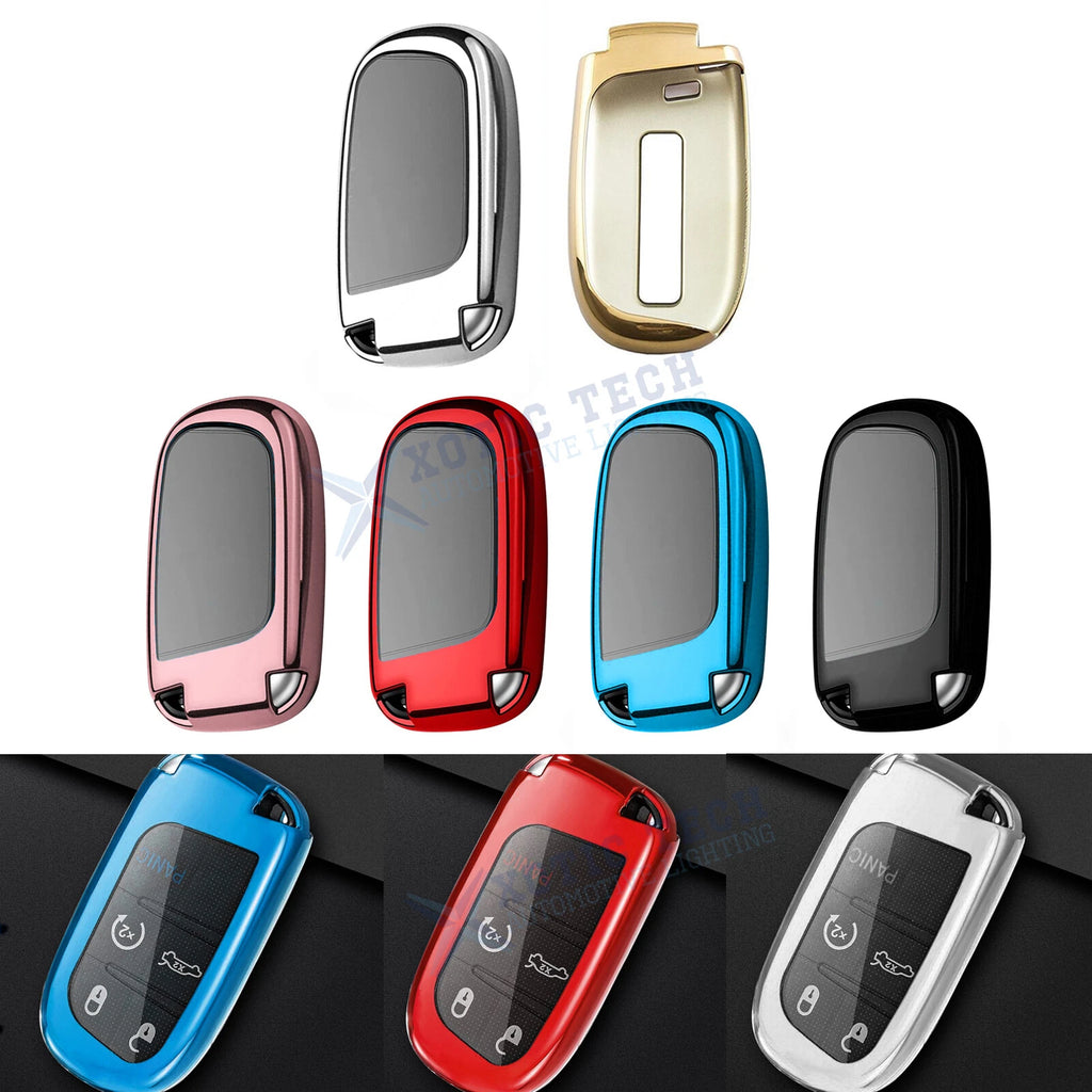 Remote Key Cover Shell Case for Jeep Grand Cherokee (2014–2021)