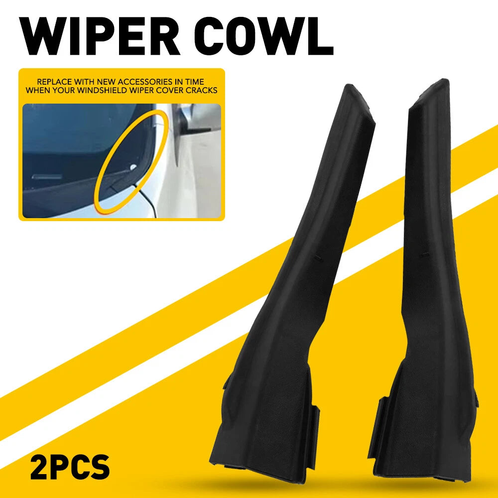 2X Front Windshield Wiper Cowl Cover Trim for Hyundai Tucson (2010–2015)