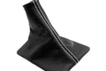 Leather Manual Shift Boot for Ford Mustang (2005–2009) White Stitch