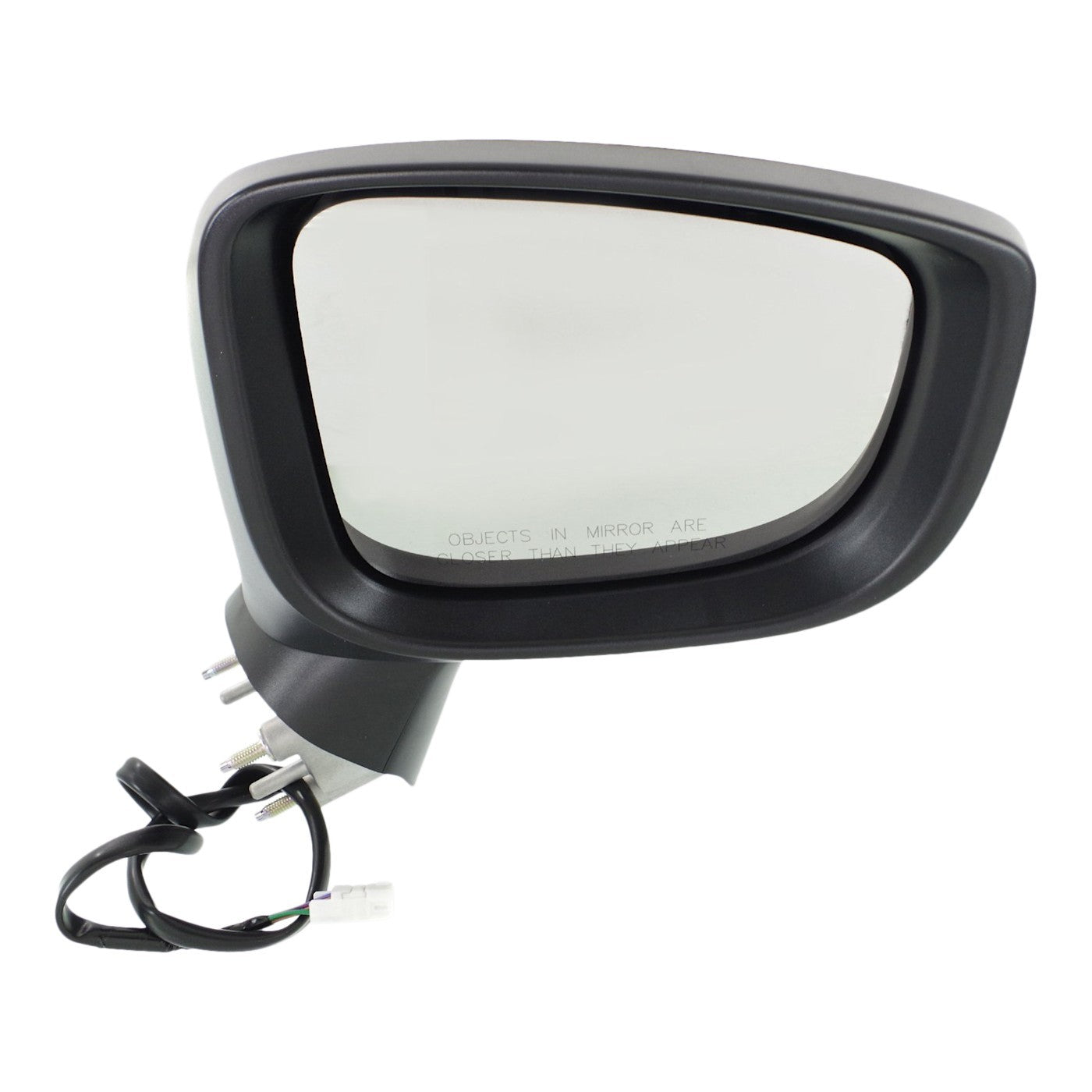 Power Mirror for Mazda 3 (2014–2016) Right Manual Fold Paintable
