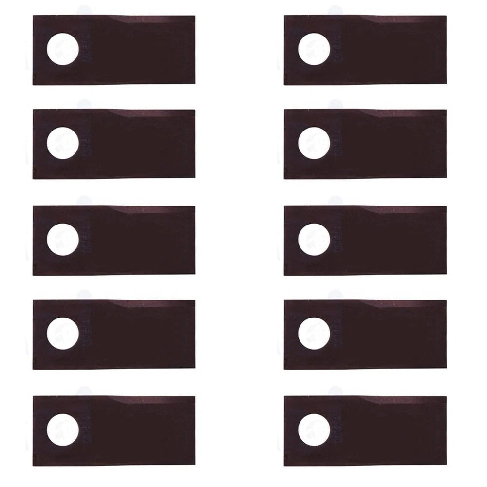 10X Left Hand Blades 798RM787167 for Rhino Bush Hog (Fits Models)