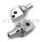 Chrome Footpeg Adapter for Harley Softail Slim FLSL Breakout FXBR (2018–2023)