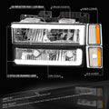 C-LED Headlight + Bumper Signal + Corner Lamps for Chevrolet Blazer (1988–1993)