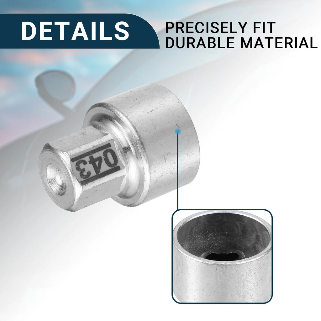 Set of 4 Type 043 Wheel Lock Lug Nuts for BMW 