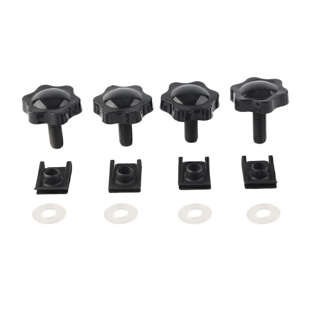 Set of 4 Saddlebag Lock Mounting Bolts for Harley FLHT FLHTCU