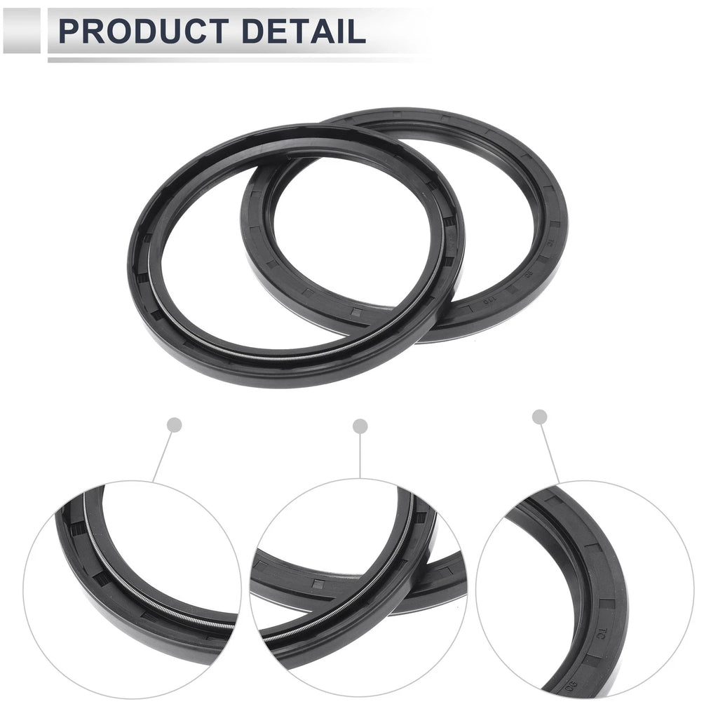 Set of 5 Oil Seal Rotary Shaft Seal 90x110x8mm Nitrile Rubber