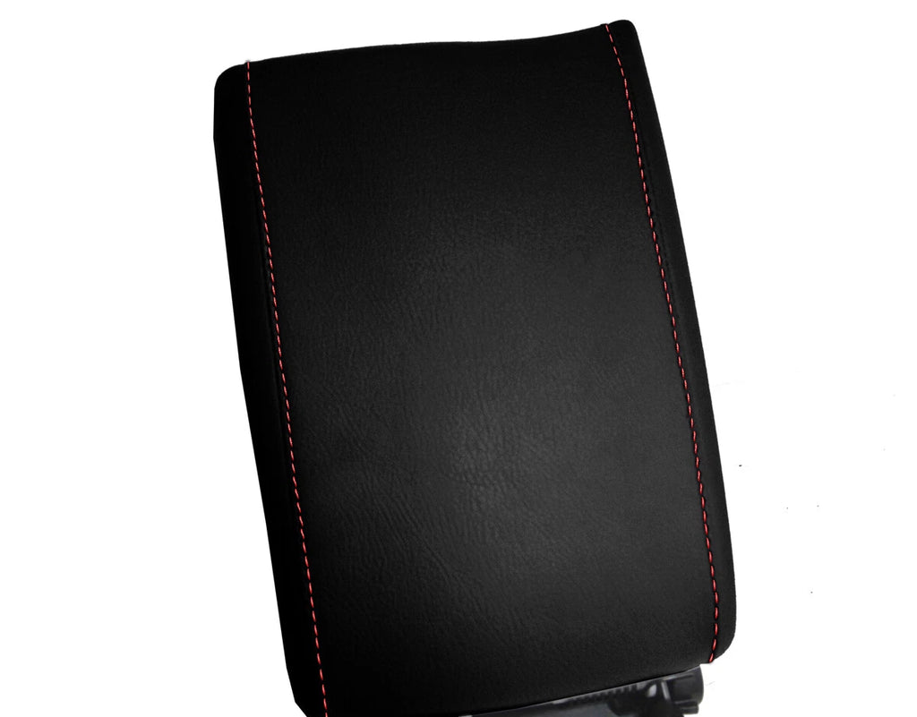 Console Lid Armrest Cover for Lexus RX350 (2016–2020) Red Stitch