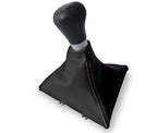 Leather Shift Boot Cover for Toyota Celica (2000–2005) - Purple Stitch