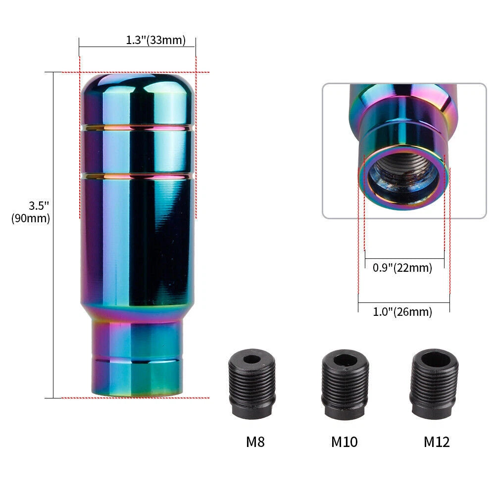 Aluminum Manual Car Shifter Lever Gear Stick Shift Knob