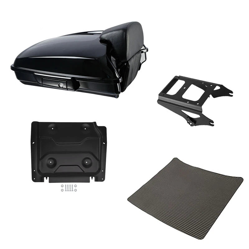 Razor Trunk Backrest Mount Plate for Harley Touring Road Glide (2009–2013)