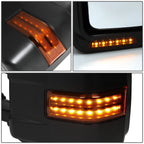 Pair Powered Towing Mirrors for Ford Super Duty (1999–2007) w/Heated, LED Signal