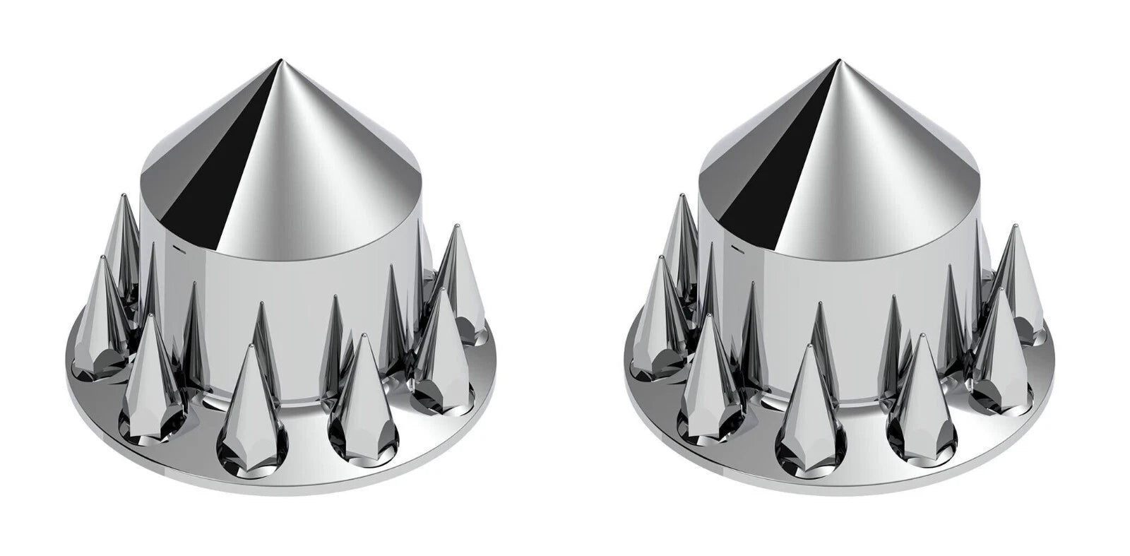 Spike Rear Axle Covers Hub Caps 33MM Threaded Nut for Car Model (2000–2020)