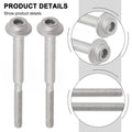 2X Injector Clamp Fixing Bolt for Skoda A6 (2.0T) WHT004739